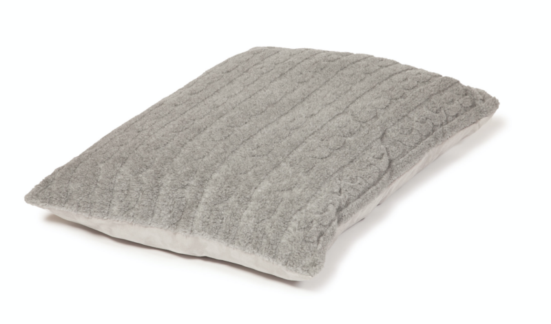 Bobble Grey pillow dog bed