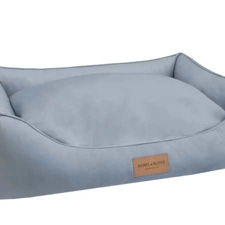 Grey classic bolster bed