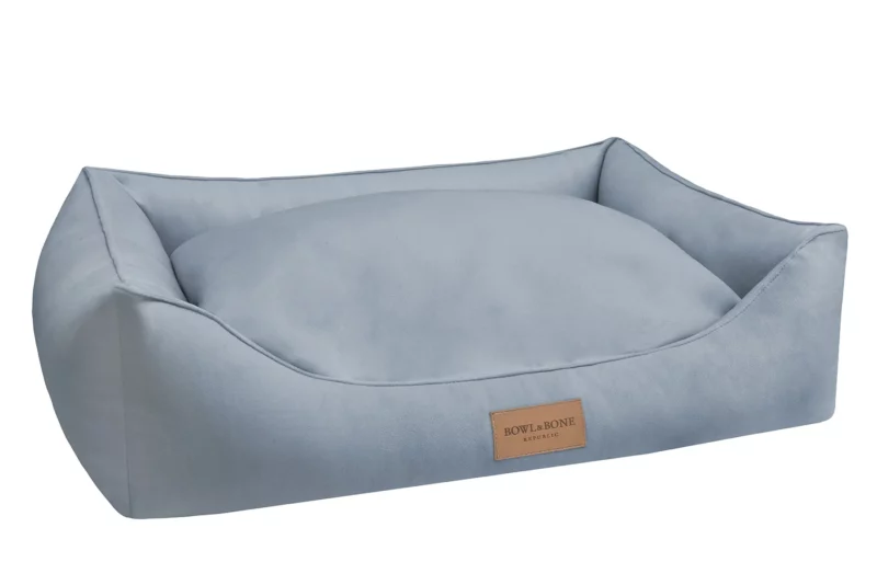 Grey classic bolster bed