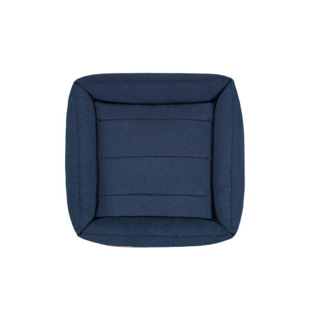Navy blue URBAN dog bolster bed