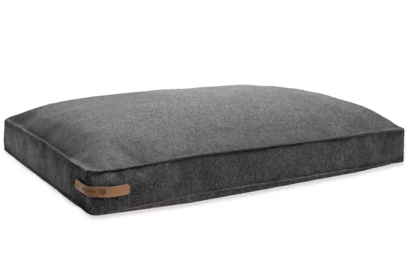 dog cushion grey