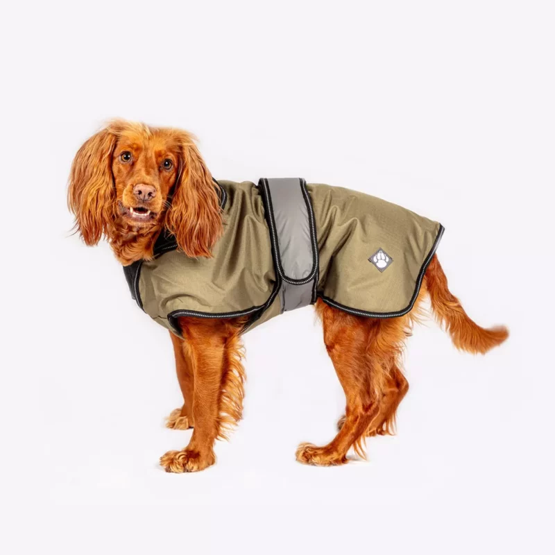 Ultimate dog coat 2 in 1 khaki