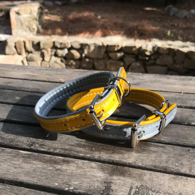 Leather dog collars
