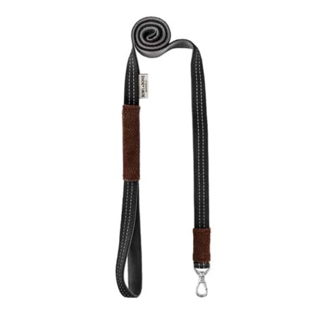 Alternative view of Bowl and Bone Brown Candy Dog Harness with optional Matching Lead