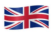 Handmade in UK British flag