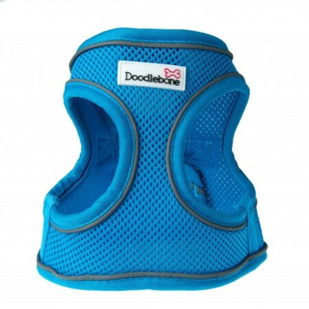 Cyan airmesh snappy dog harness