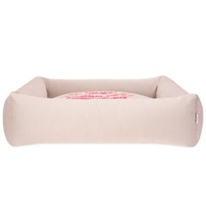 Bowl and Bone Cream COSMOPOLITAN series of dog beds