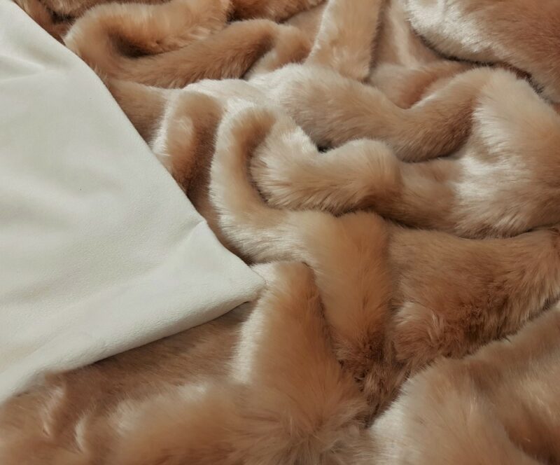 Faux fur dog blankets