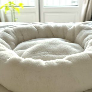 Luxury donut dog beds
