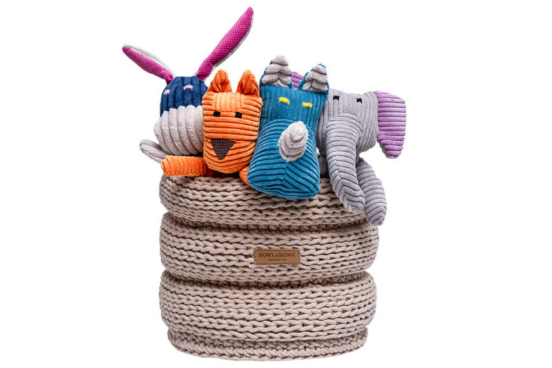 Dog Toy Basket