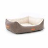 Herringbone dog bed