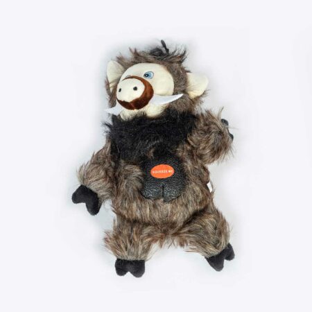 Wilbur the wild boar dog toy