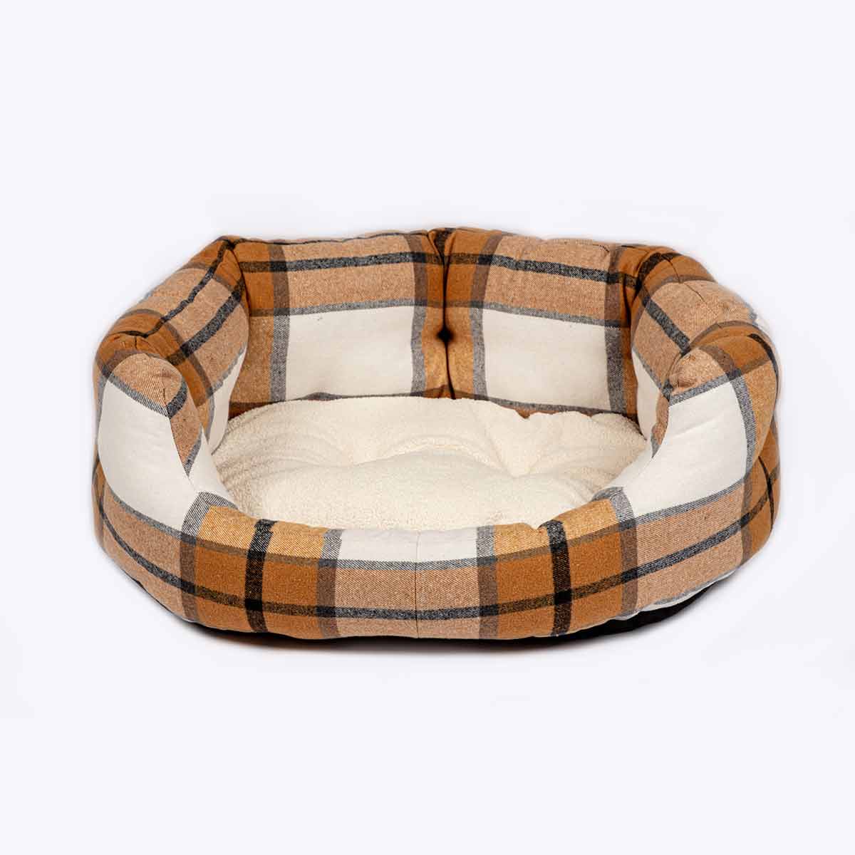 Boucle dog beds