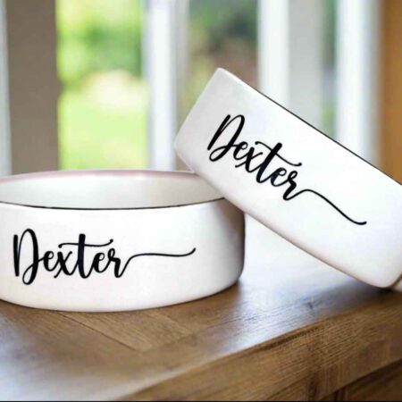 personalised dog bowls