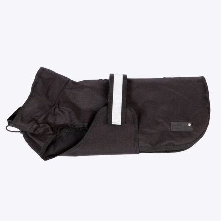 3 in 1 dog coat - black