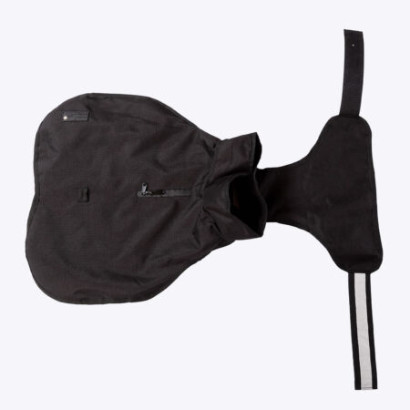 3 in 1 dog coat - black