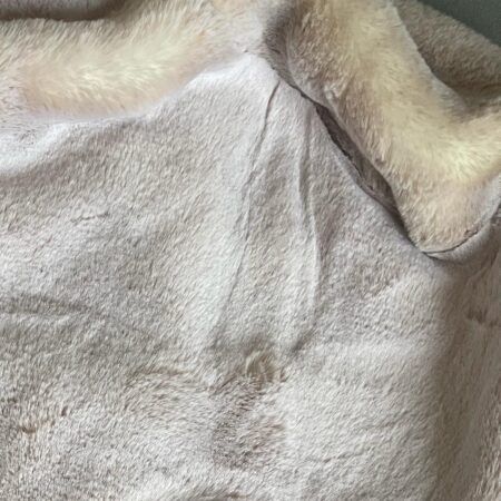 Beige frost Dog Blanket - Faux fur calming dog blankets