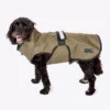 3 in 1 harness all seasons dog coat - green