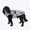 3 in 1 harness all seasons dog coat - grey