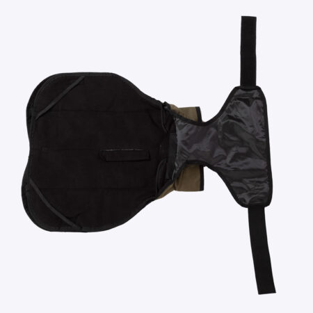 3 in 1 harness all seasons dog coat - green