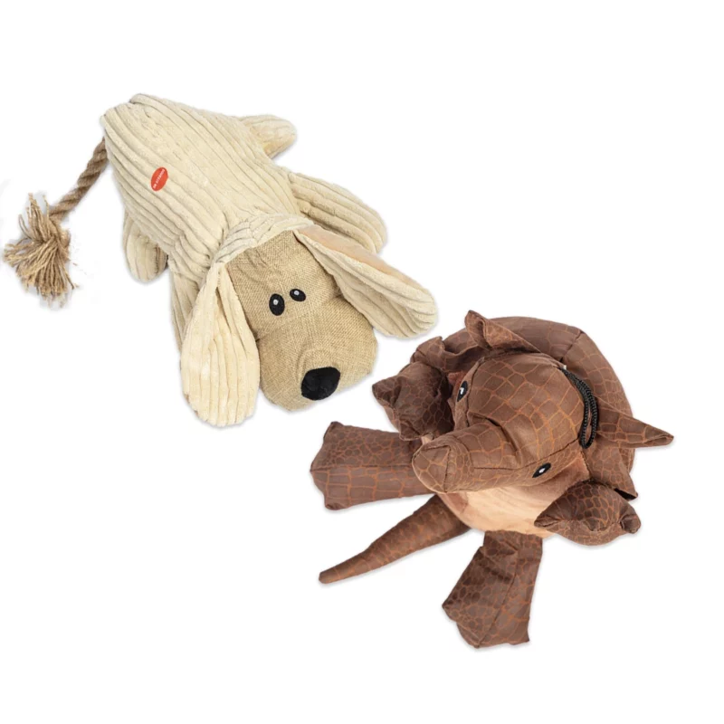 Plush large Dog Toys Two pack