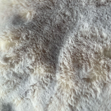 Ice Frost faux Fur Calming Dog Bed