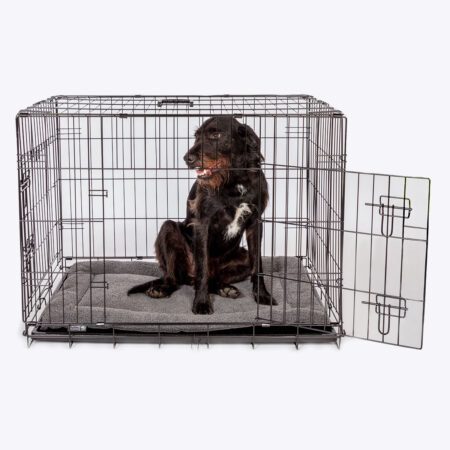 Grey Dog Crate Mattress