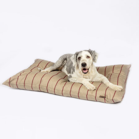 Heritage Herringbone Deep Duvet Dog Bed