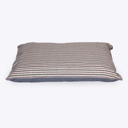Rustic Stripes Denim Deep Duvet Dog Bed