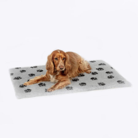 Grey Pet Fleece Bedding