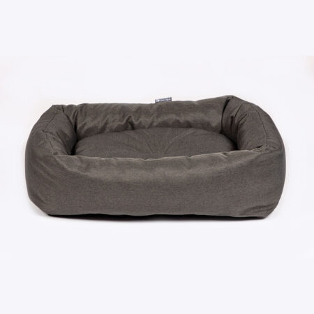Anti-Bacterial Green Snuggle Dog Bed