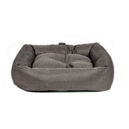 Anti-Bacterial Grey Snuggle Dog Bed