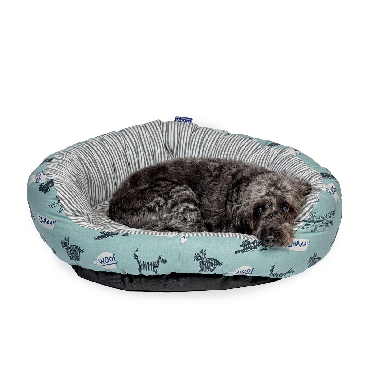 Battersea Playful Dogs Round Slumber Dog Bed - Image 5