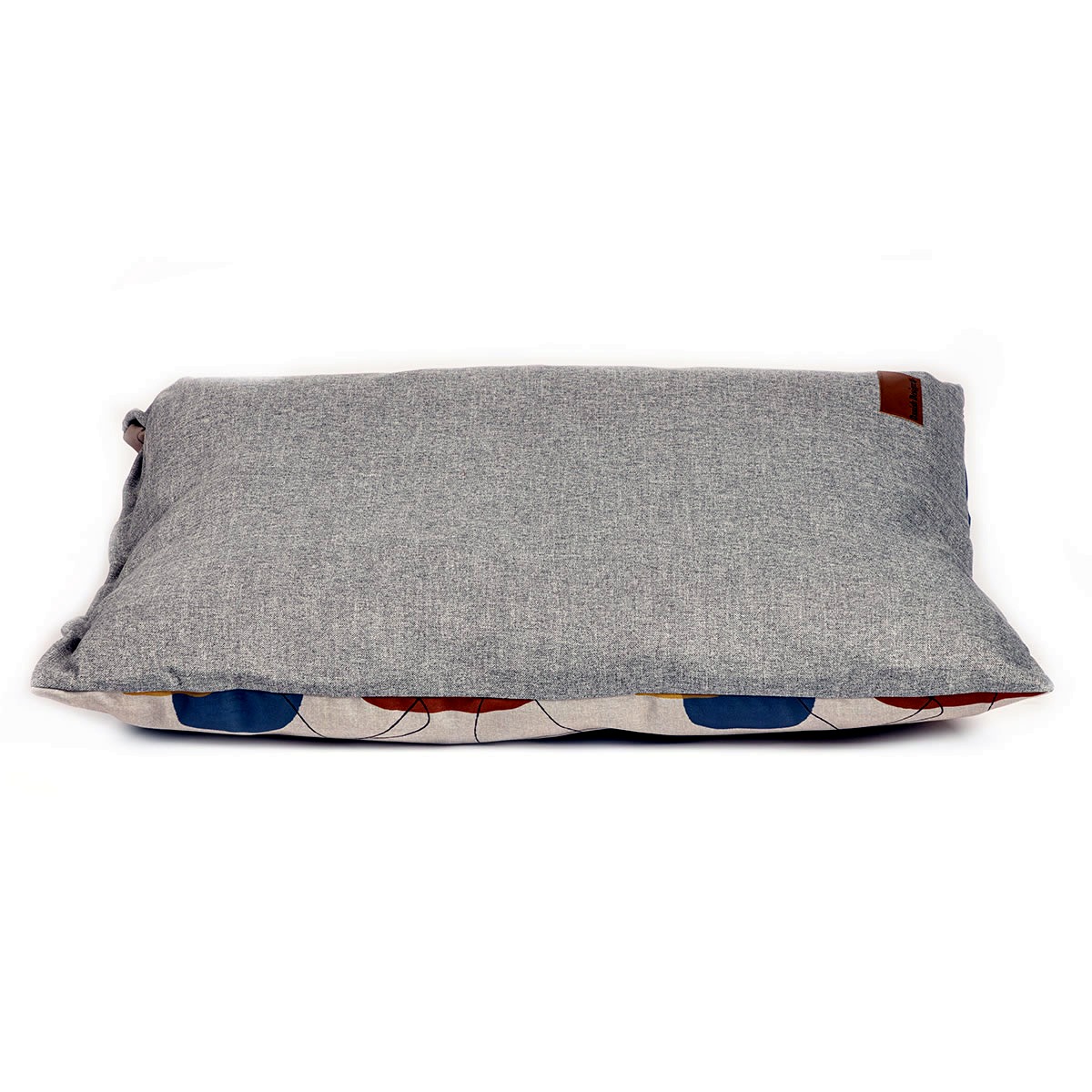 Colour Block Silver Duvet Cover - Image 4
