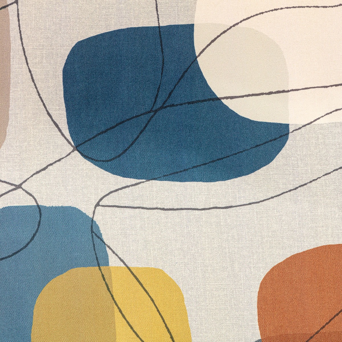 Colour Block Silver Duvet Cover