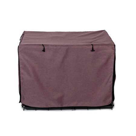 Mauve Dog Crate Cover - Image 3