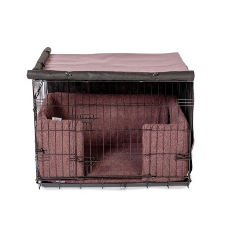 Mauve Dog Crate Cover - Image 4