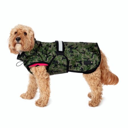 3-in-1 Dog Coat Camo/Pink