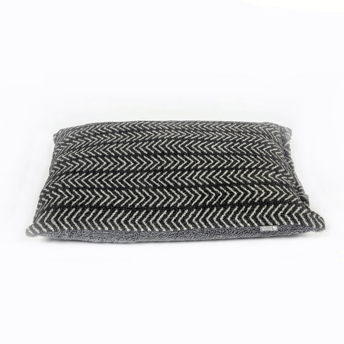 Sherpa Fleece Charcoal Arrows Dog Duvet Cover - Image 5