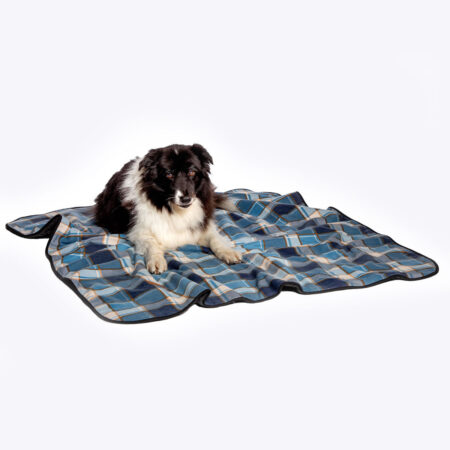 FatFace Fleece Check Dog Blanket