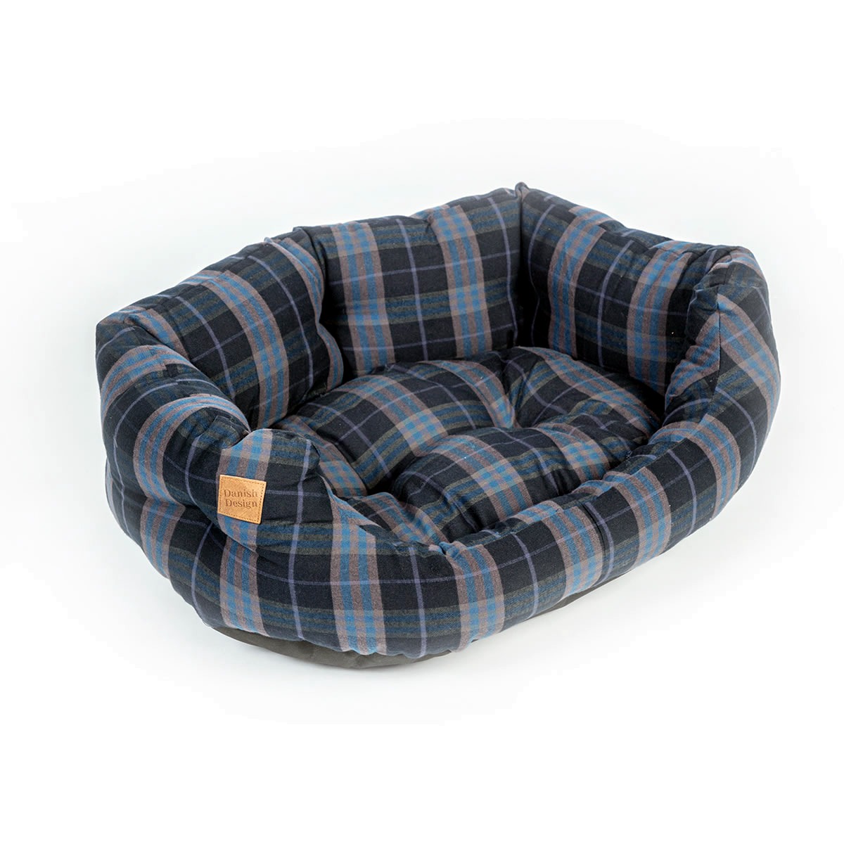 Lumberjack Navy Deluxe Slumber Dog Bed - Image 2