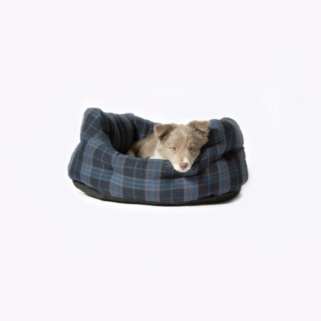 Lumberjack Navy Deluxe Slumber Dog Bed