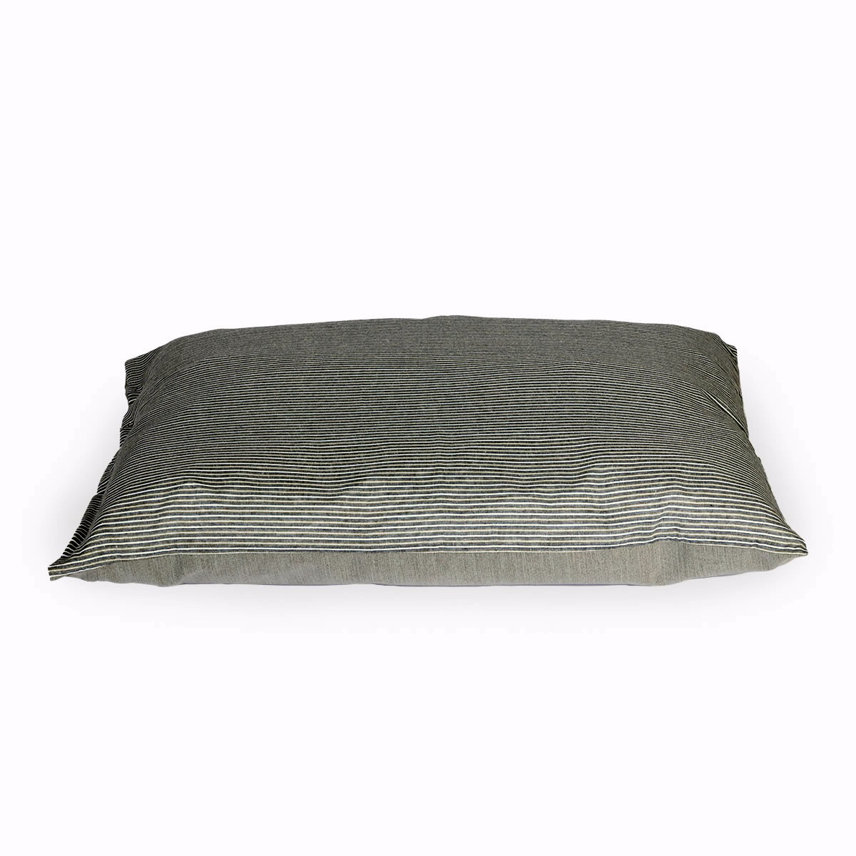 Rustic Stripes Grey Dog Duvet Cover - Image 3