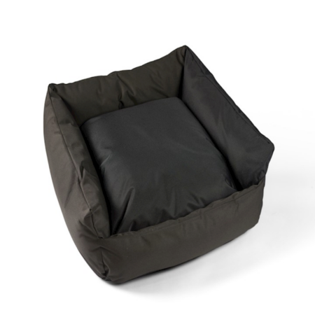Trojan Cosy Waterproof Dog Bed | Black