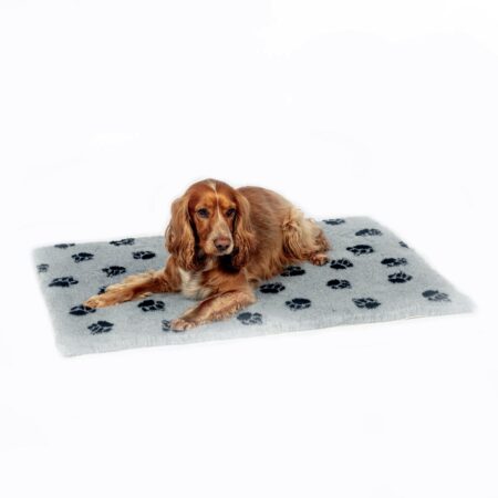 Grey Pet Fleece Bedding