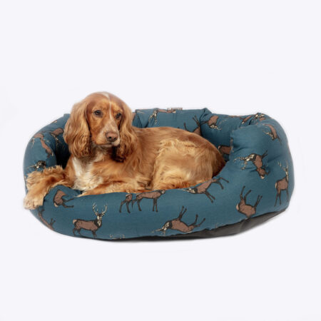 Woodland Stag Deluxe Slumber Dog Bed